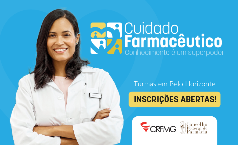 CRF/MG e CFF abrem inscrições para o curso Cuidado Farmacêutico
